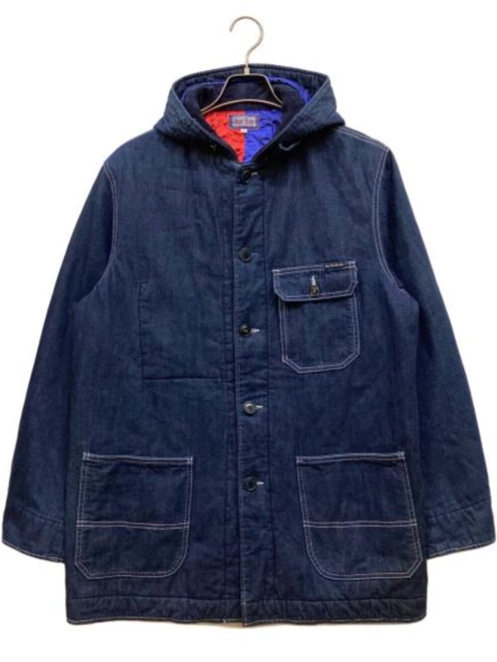 Blue Blue Japanese Parka Trench Coat Size 3 fits L